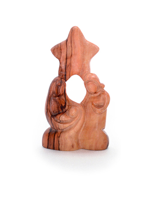 Hl. Familie im Stern 16 cm