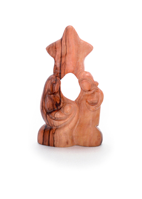 Hl. Familie im Stern 16 cm