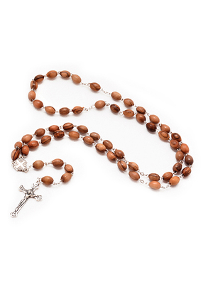 Rosenkranz an der Kette 55 cm