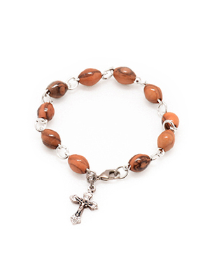 Rosenkranz Armkette 10 Perlen