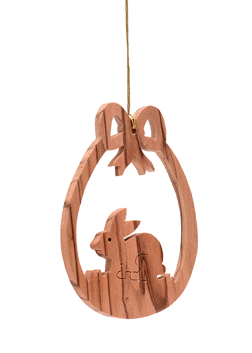 Anhänger Osterhase, 10 cm