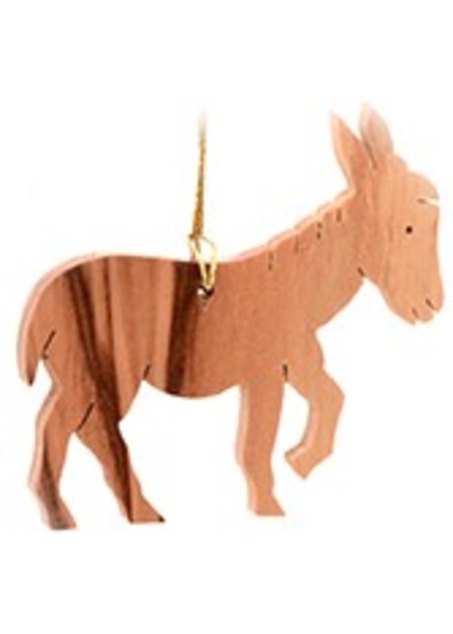 Weihnachtsanhänger "Esel" (6 x 7 cm)