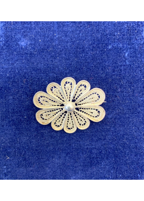 Silberschmuck aus Midyat - Brosche 3,5 x 3 cm