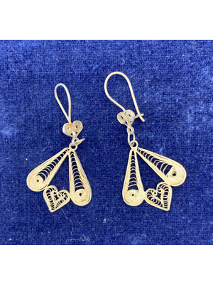 Silberschmuck aus Midyat - Ohrringe 2,9 cm