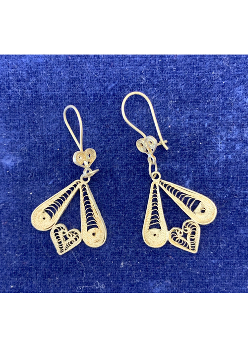 Silberschmuck aus Midyat - Ohrringe 2,9 cm