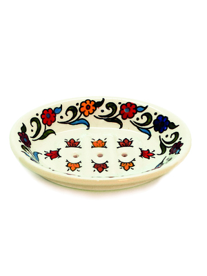 Keramik - Seifenschale, 14,5 x 11,5 cm