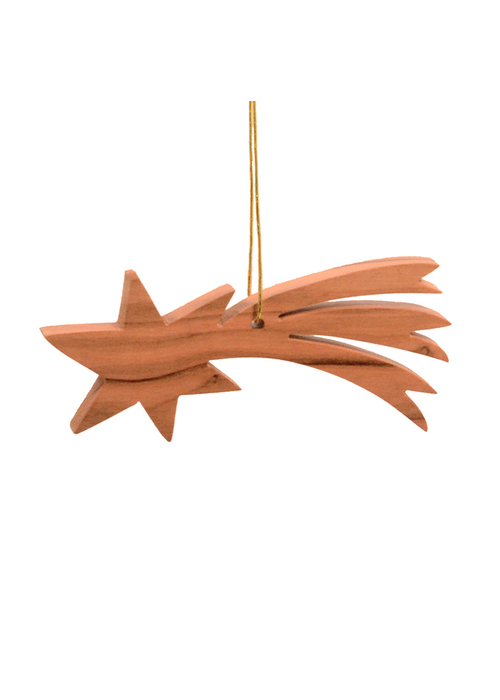 Weihnachtsanhänger "Komet" (3 x 7,5 cm)