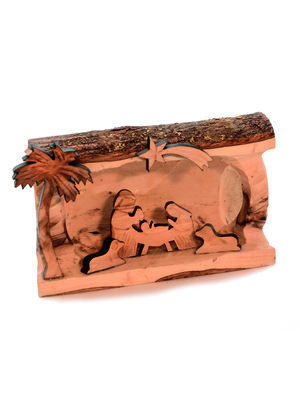 Astkrippe rund - 13 x 7,5 cm