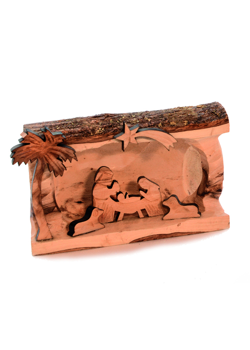 Astkrippe rund - 13 x 7,5 cm