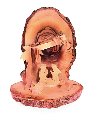 Astkrippe klein, ca. 7 x 10 cm