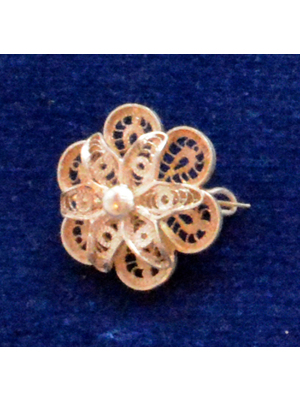 Brosche 2 (Einzelstück) 2,5 x 2,5 cm